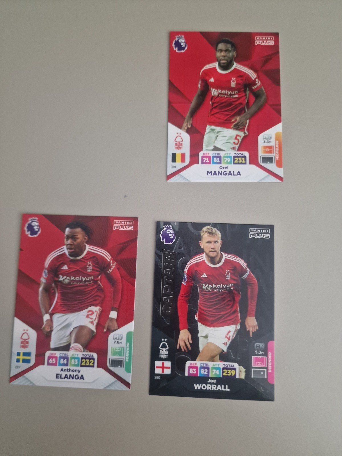 Panini Premier League Adrenalyn XL Plus 2024 Voetbalkaarten, Ophalen, Zo goed als nieuw, Speelkaart(en)