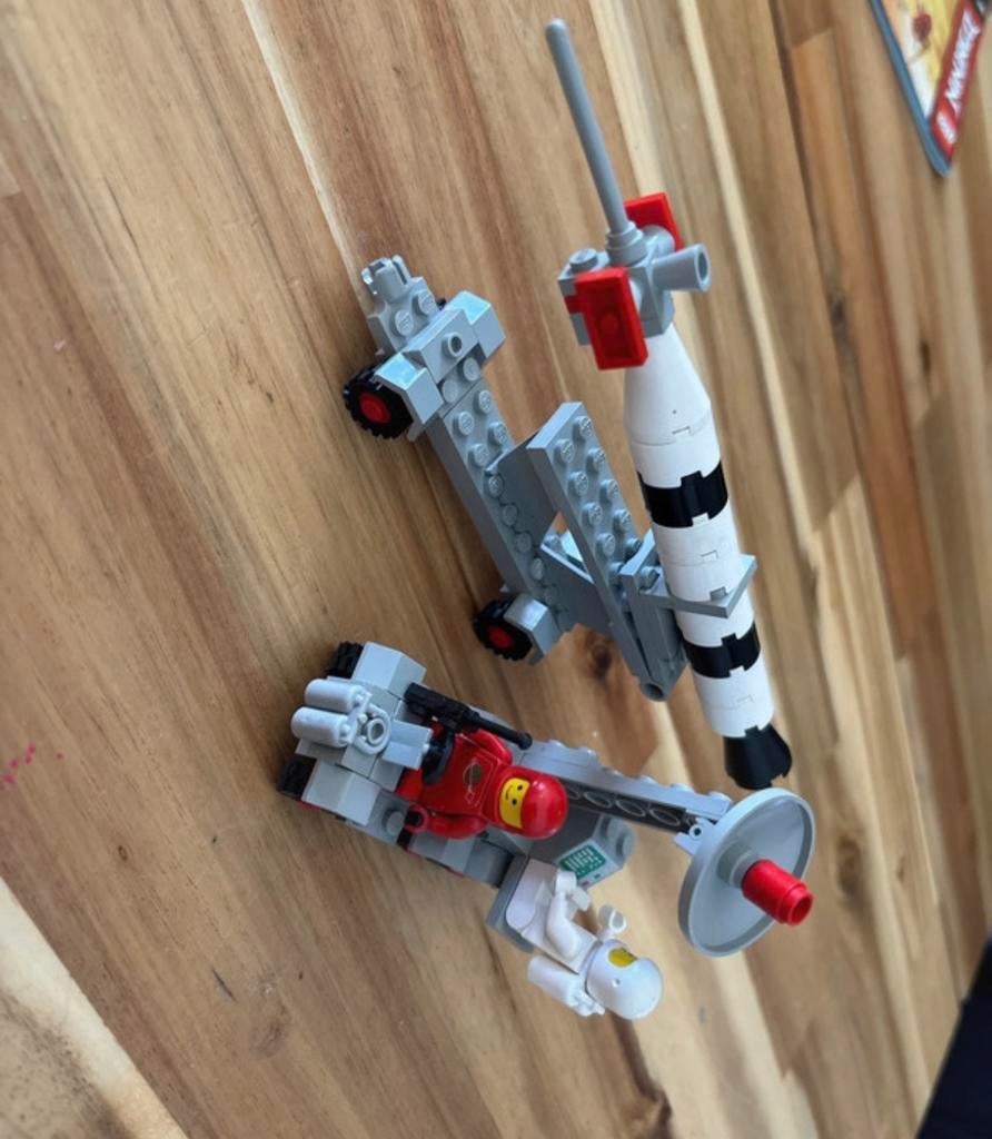 Vintage lego space setjes met orgineel figuur, Ophalen of Verzenden, Zo goed als nieuw