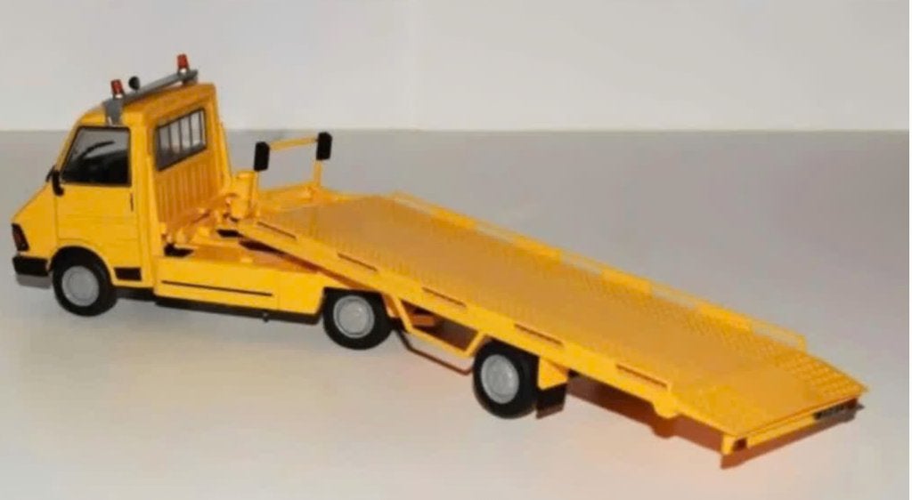 Citroen C35 Lohr autotransporter 1981 1/43 Utilitaires # 18, Verzenden, Nieuw, Bus of Vrachtwagen, Overige merken