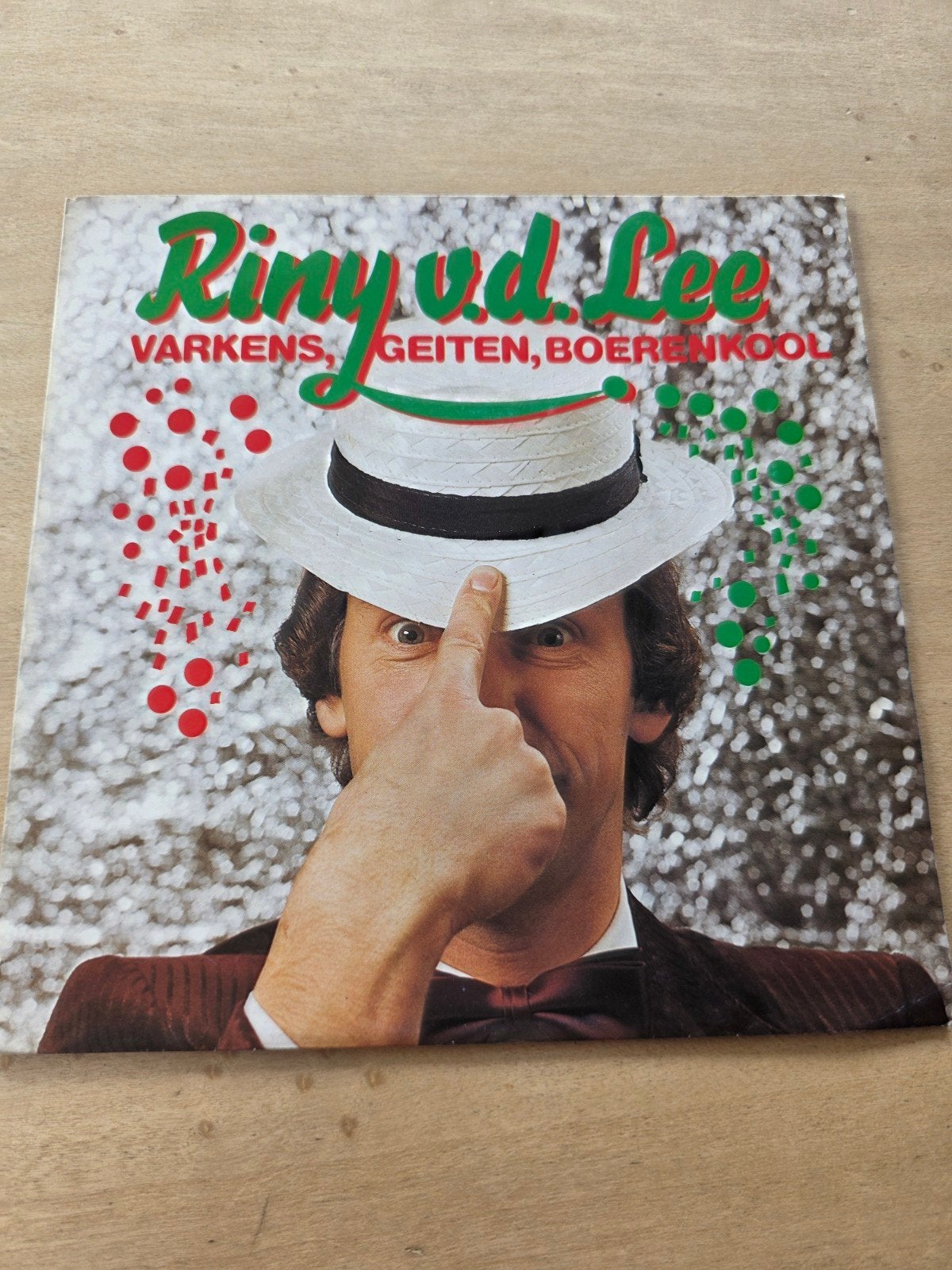 Riny v.d. Lee - varkens, geiten, boerenkool, Gebruikt, 7 inch, Nederlandstalig, Single