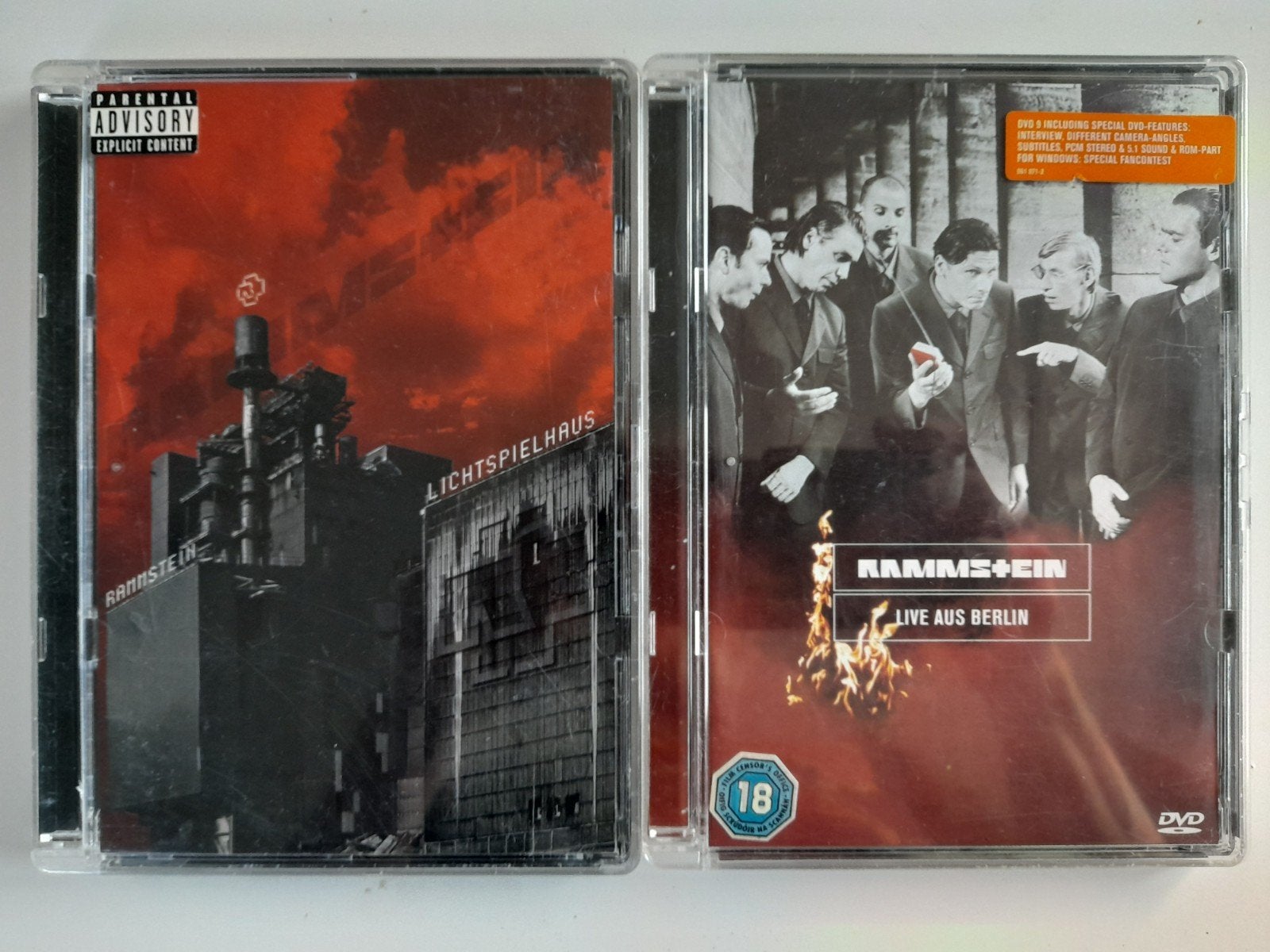 Rammstein dvd's, Ophalen of Verzenden, Zo goed als nieuw
