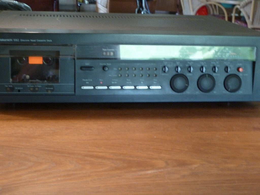 Nakamichi 3-kops cassettedeck, Audio, Tv en Foto, Cassettedecks, Ophalen, Enkel, Overige merken, Tiptoetsen