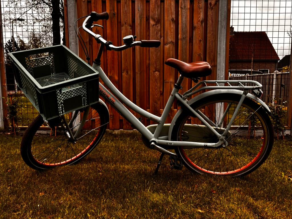 Gazelle Puur 24 inch kinderfiets met versnellingen, Fietsen en Brommers, Ophalen, Gebruikt, 24 inch, Versnellingen