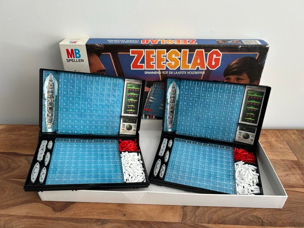 MB Spellen Zeeslag - Klassiek bordspel, Hobby en Vrije tijd, Gezelschapsspellen | Bordspellen, Een of twee spelers, Ophalen of Verzenden