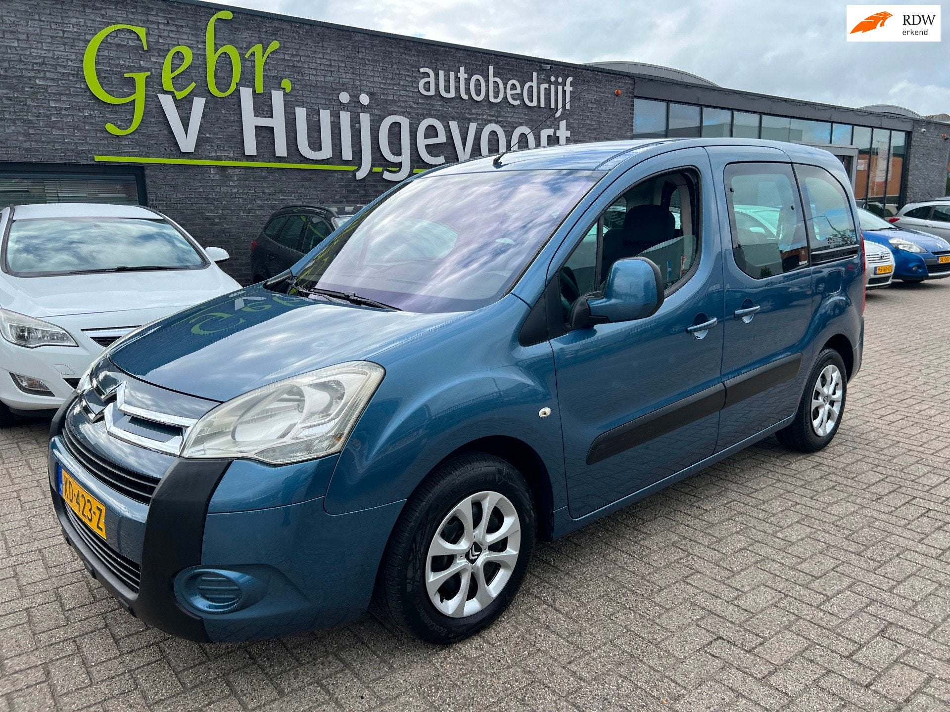 Citroen Berlingo 1.6-16V Multispace, Stof, 4 cilinders, Blauw, Handgeschakeld