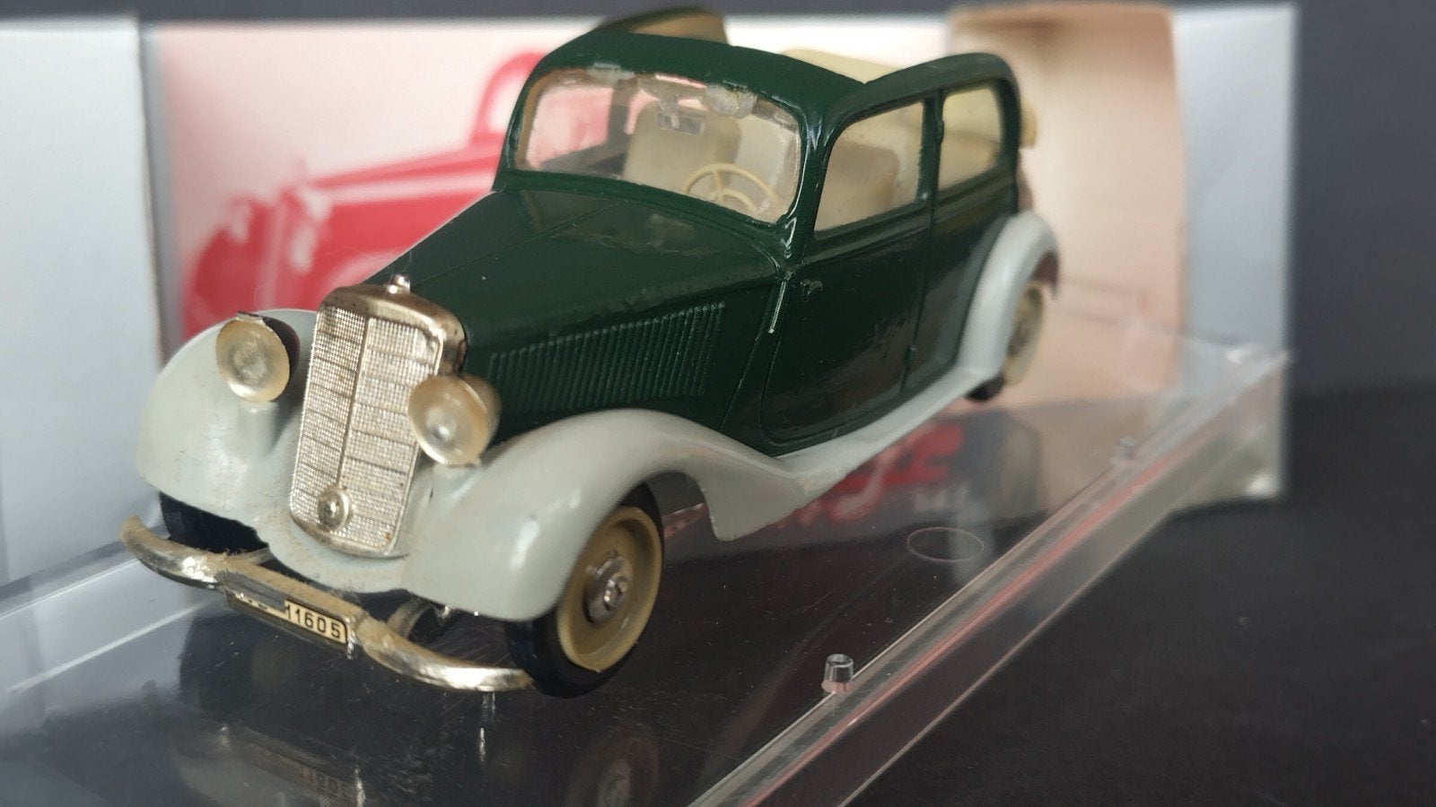 Mercedes Benz 170 V 1936 Cabrio 1:43 Vitesse Pol, Hobby en Vrije tijd, Modelauto's | 1:43, Overige merken, Auto, Verzenden, .