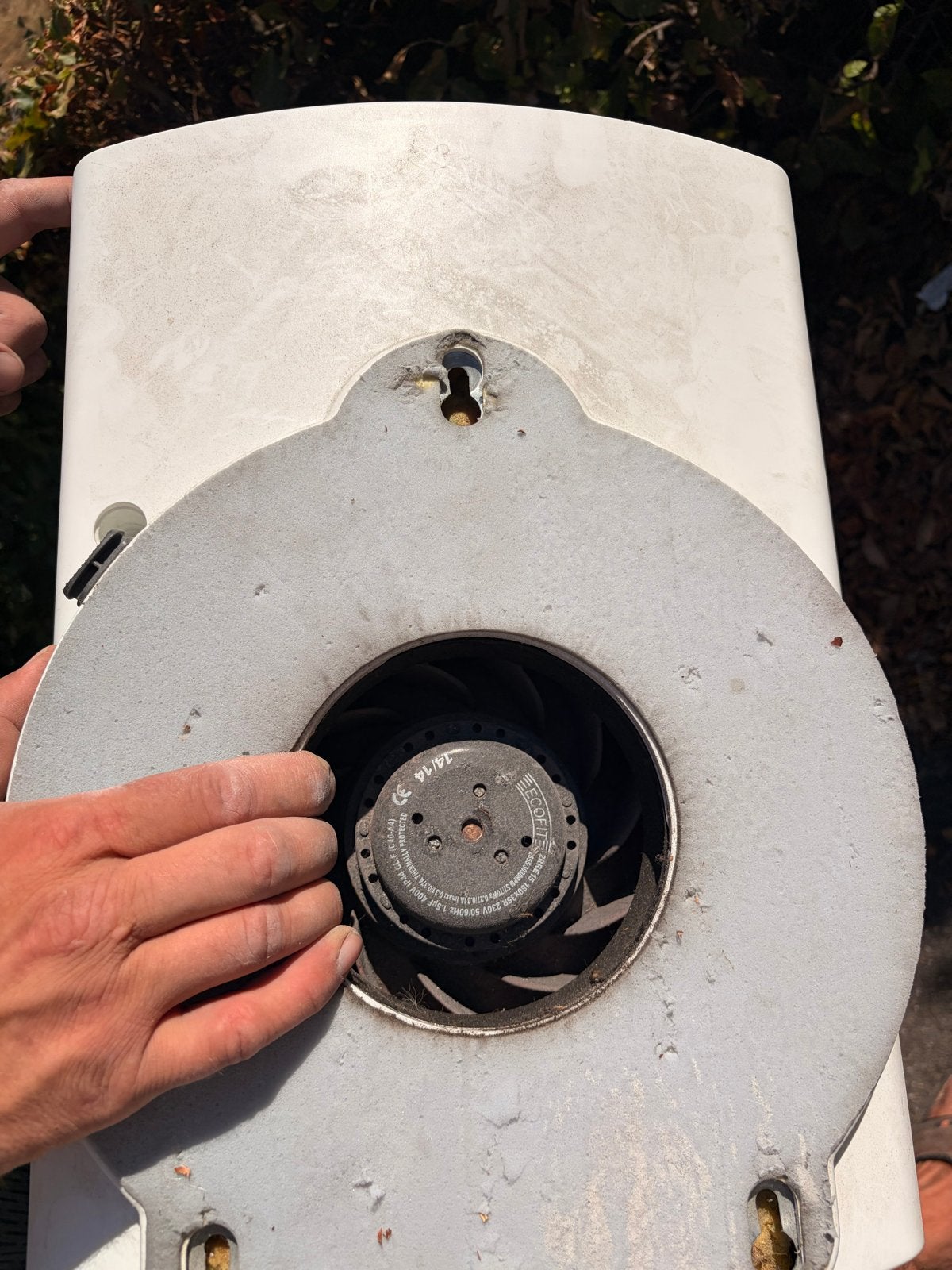 7 ventilatie units - weg wegens verbouwing, Doe-het-zelf en Verbouw, Ophalen, Gebruikt, Ventilator