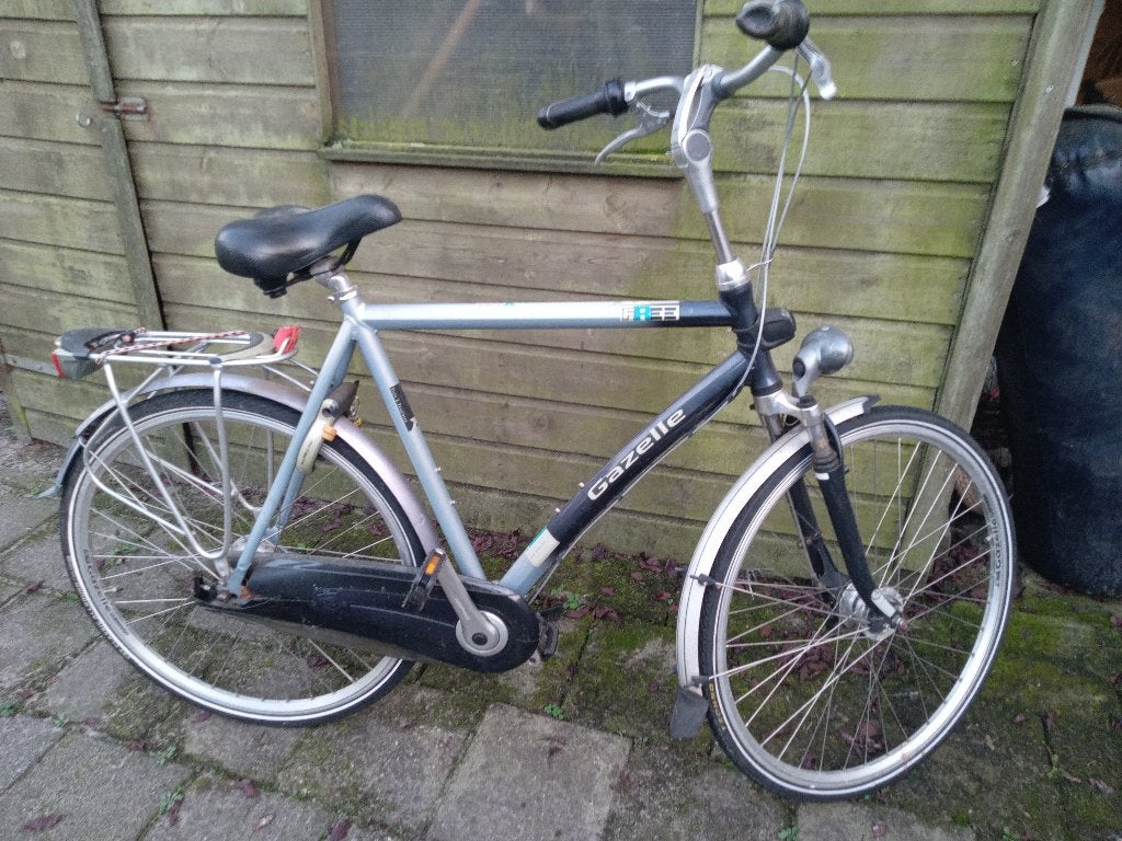 gazelle free 61 cm, Ophalen, Gebruikt, Versnellingen, 57 tot 61 cm