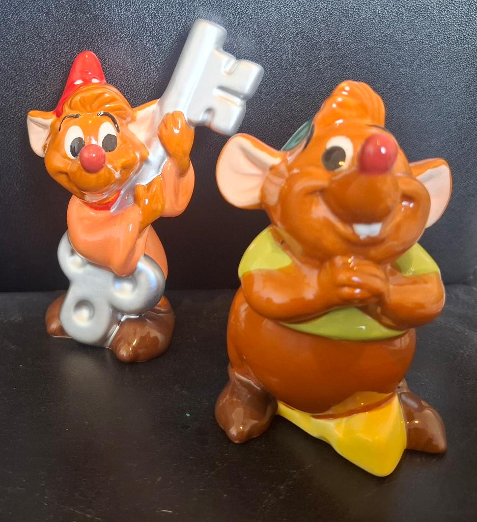 Disney Gus and Jaq zout en peper shakers, Ophalen of Verzenden, Overige figuren, Nieuw, Overige typen