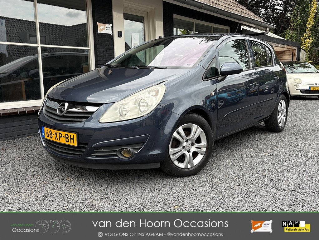 Opel Corsa 1.4-16V AIRCO | 5 DEURS | TREKHAAK | LM VELGEN, Auto's, Opel, 1063 kg, Gebruikt, 4 cilinders, 49 €/maand