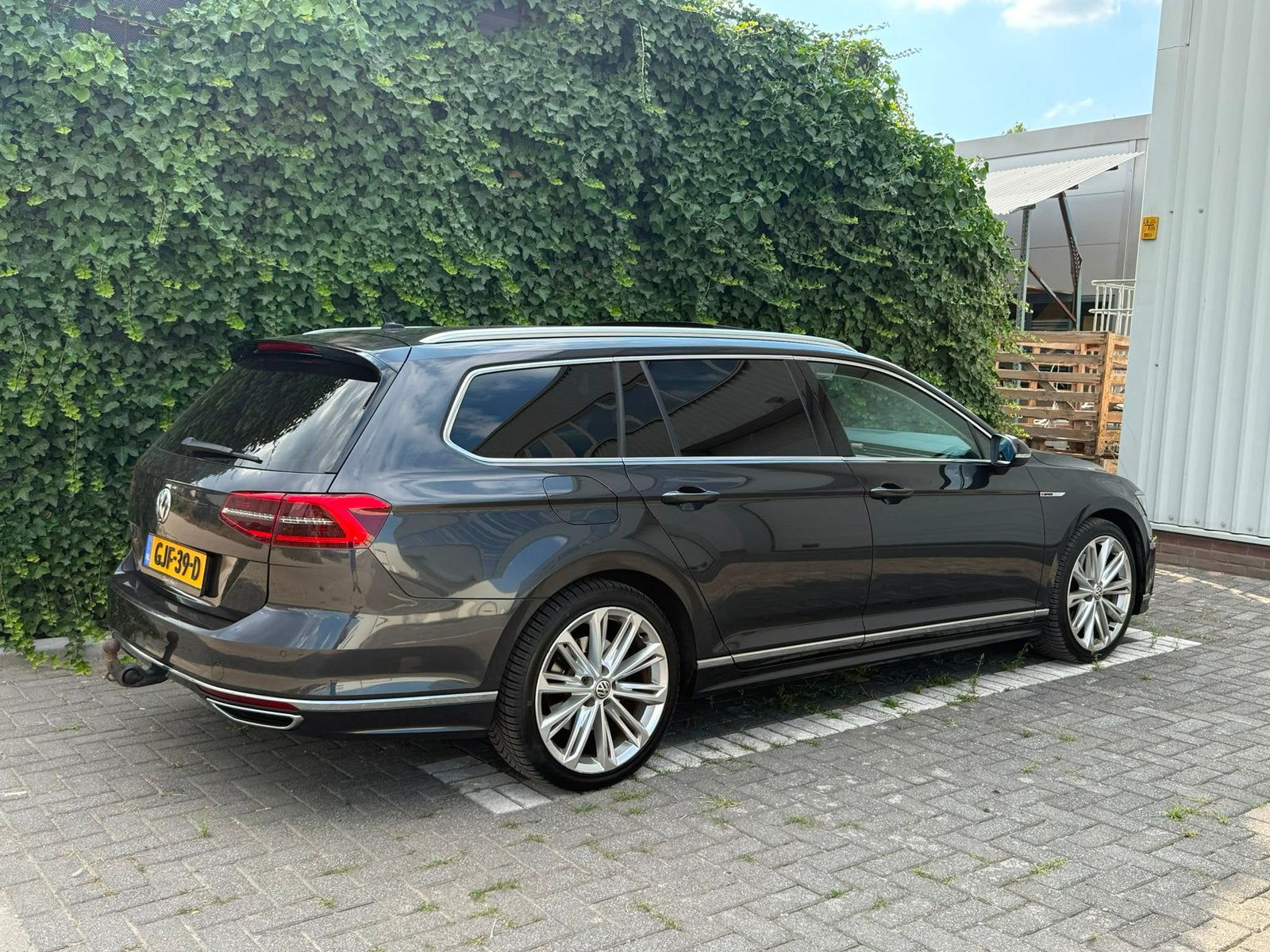 Volkswagen Passat 2.0 Bitdi 240pk  4Motion 2019 |R-line|, Auto's, Zwart, 4 cilinders, Parkeerassistent, 1645 kg
