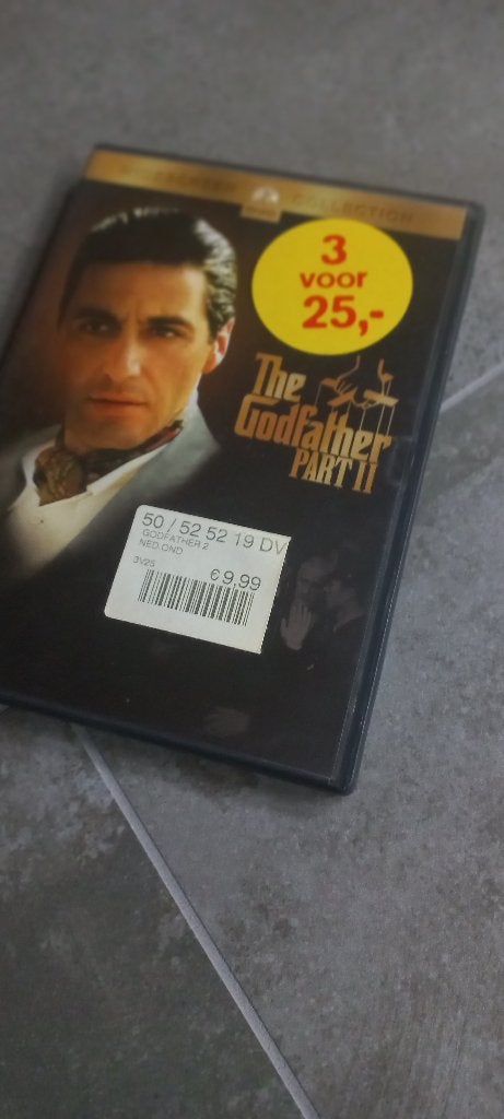 DVD The Godfather - part II -nieuw (2-DVD)-deel 1 heb ik ook, Maffia en Misdaad, Engels, Alle leeftijden, Nederlands