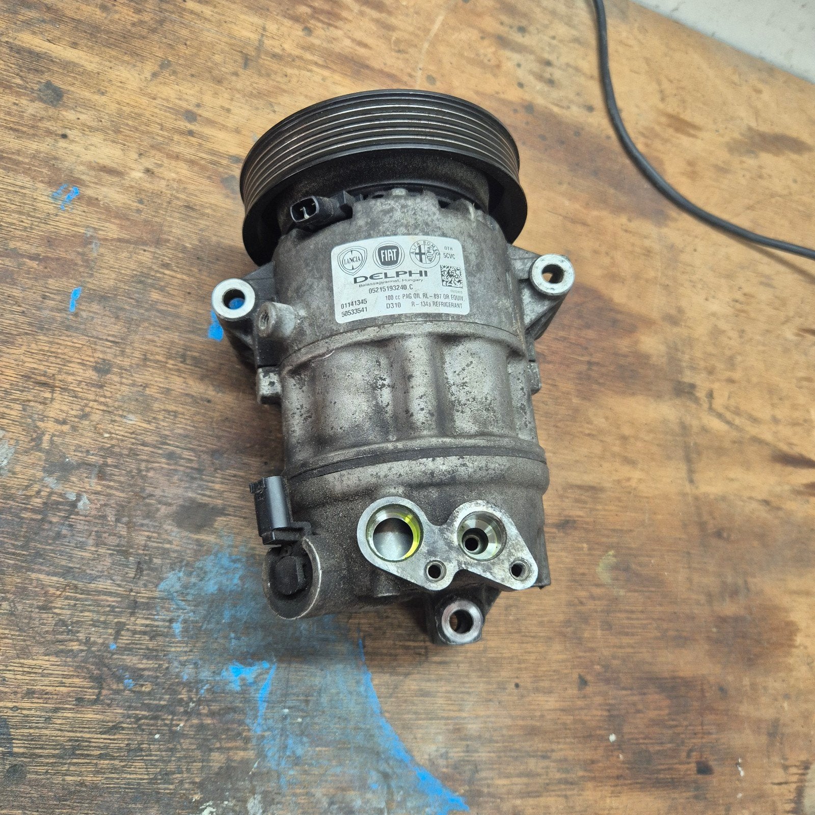 Airco pomp alfa romeo giulietta 1.7, Auto-onderdelen, Transmissie en Toebehoren, Alfa Romeo, Gebruikt, Ophalen of Verzenden