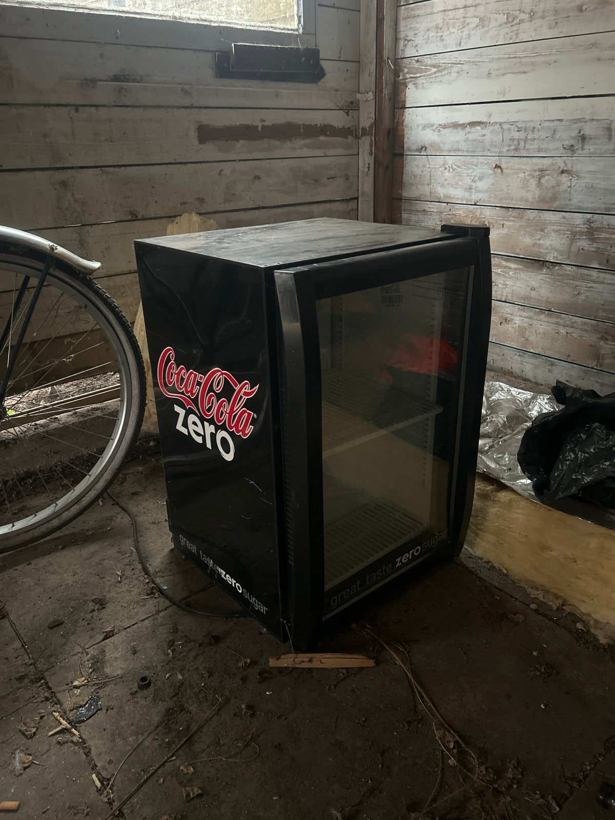 Coca-Cola Zero mini koelkast - Gebruikt, Ophalen, Minder dan 75 liter, Zonder vriesvak, Gebruikt