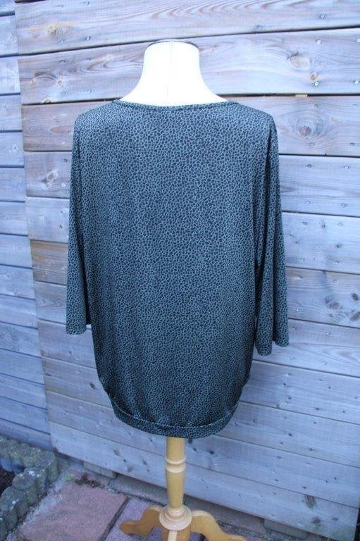 Blouson zwart/ kaki Iz Naiz mt 4 (XL) Vaste prijs, Zwart, Maat 46/48 (XL) of groter, Iz Naiz, Ophalen of Verzenden