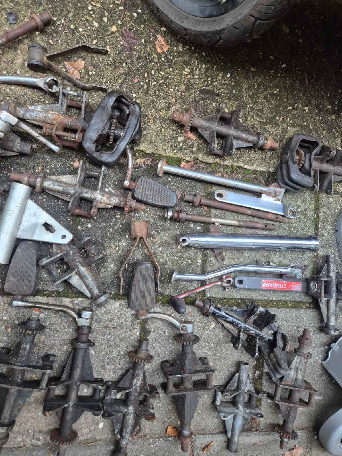partij zundapp onderdelen, Ophalen, Gebruikt, Blok