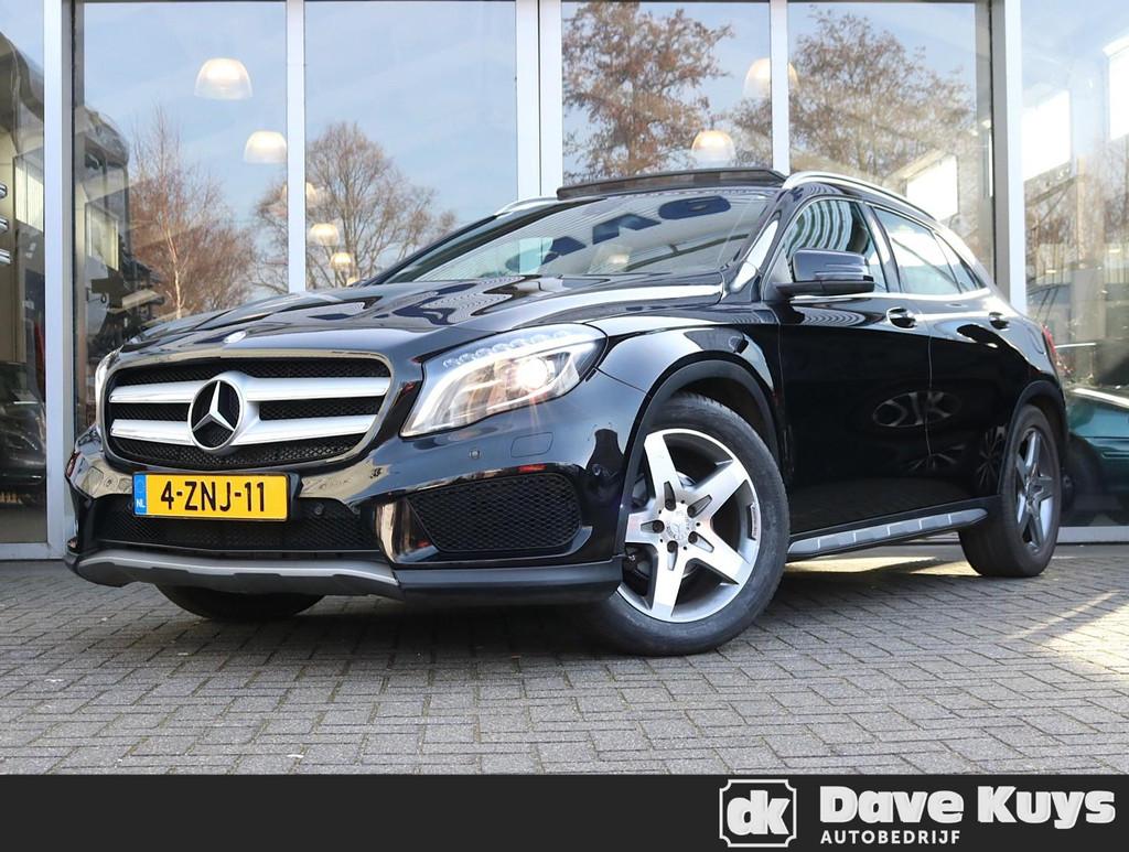 Mercedes-Benz GLA 200 AMG Line | Panoramadak, 12 maanden, Gebruikt, Euro 6, Zwart