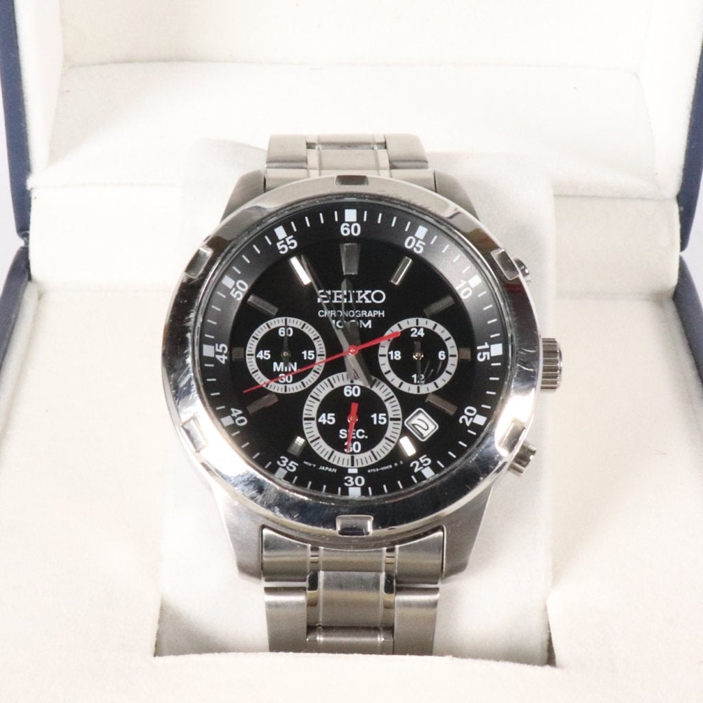 Seiko 4t53-00c0 Chronograph - Nette Staat, Seiko, Gebruikt, Support@seiko.com, 5-11, Akasaka 2-chome
Minato-ku, Tokyo 107-0052
Japan