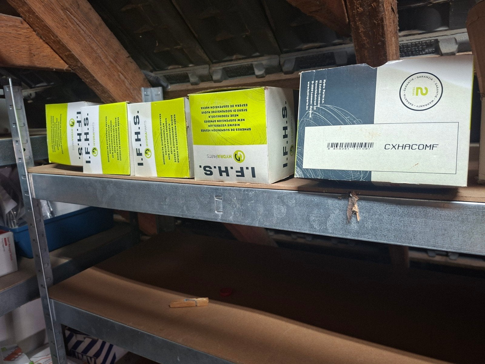 Set gebruikte veerbollen Citroën CX type 1 - IFHS Hydrapats, Auto-onderdelen, Overige Auto-onderdelen, Ophalen, Citroën