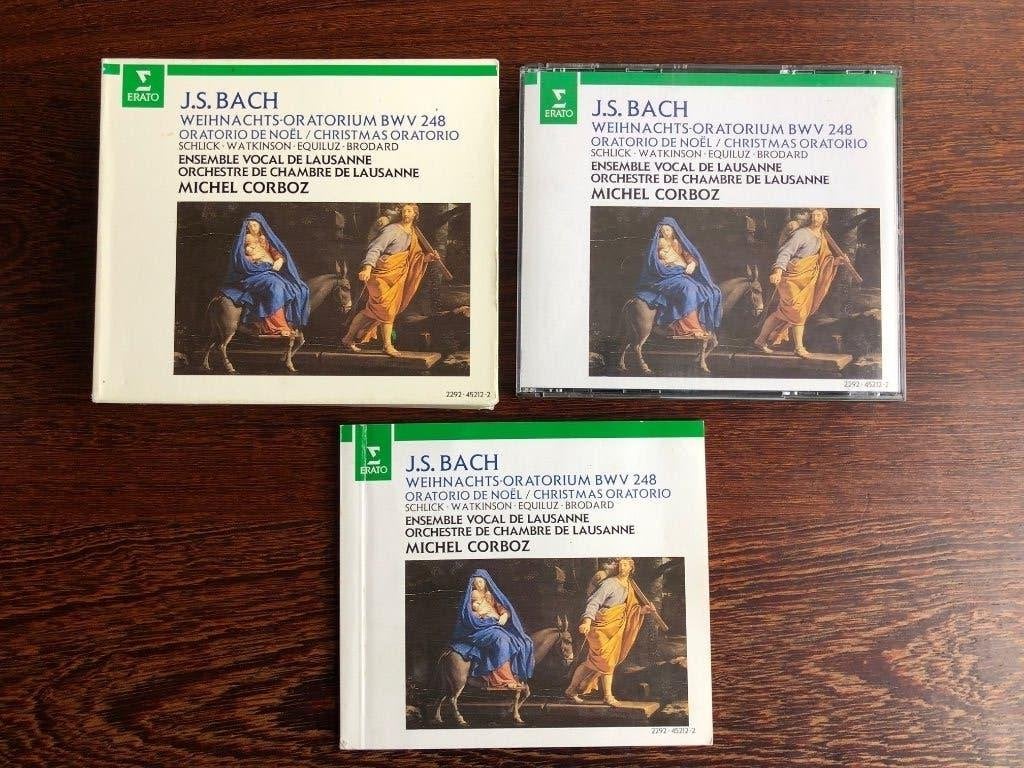 ( Bach - Weihnachts-oratorium / Michel Corboz - 3 CD, Ophalen of Verzenden, Barok, Zo goed als nieuw, Overige typen