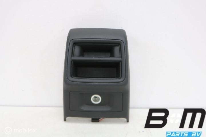 Afdekking middenconsole achter Audi A4 8W 8W0864376, Gebruikt