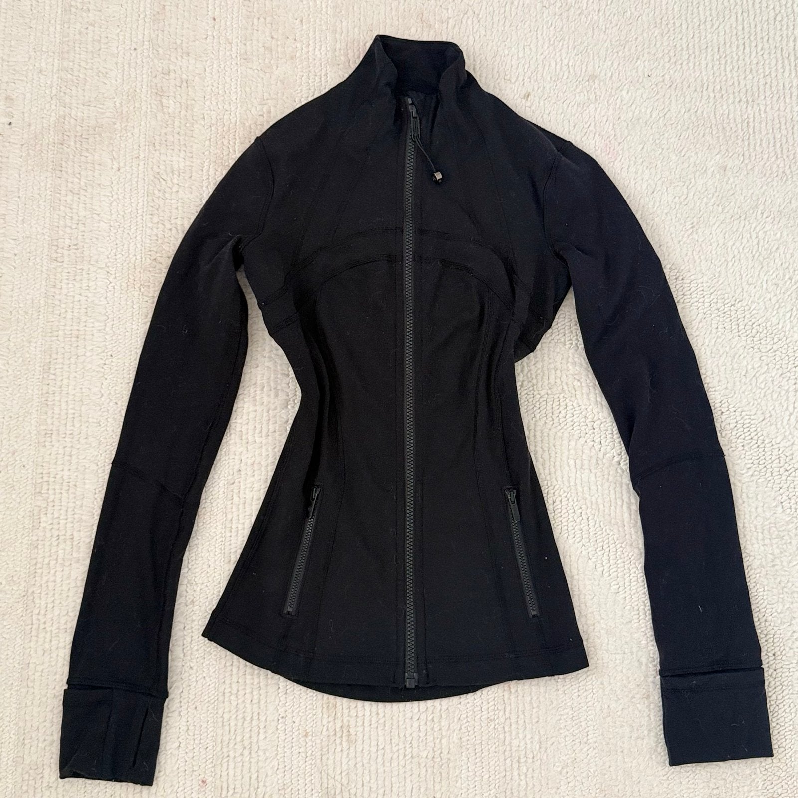 Lululemon Define Jacket Zwart Maat XXS (XS), Kleding | Dames, Zwart, Ophalen of Verzenden, Maat 36 (S), Fitness of Aerobics
