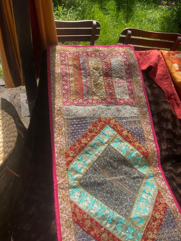 Prachtig mooi kleed uit India, Ophalen of Verzenden