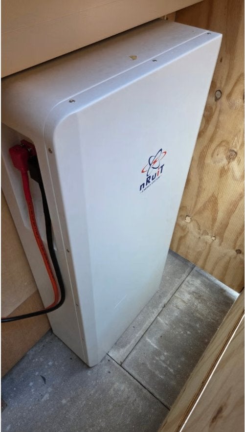 12kWh LiFePO4 thuisaccu 48V 51.2V geschikt voor Victron ESS, Ophalen, Zo goed als nieuw