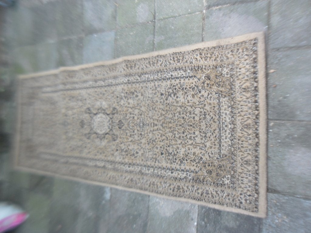 vloerkleed, Ophalen, Gebruikt, Bruin, 50 tot 100 cm