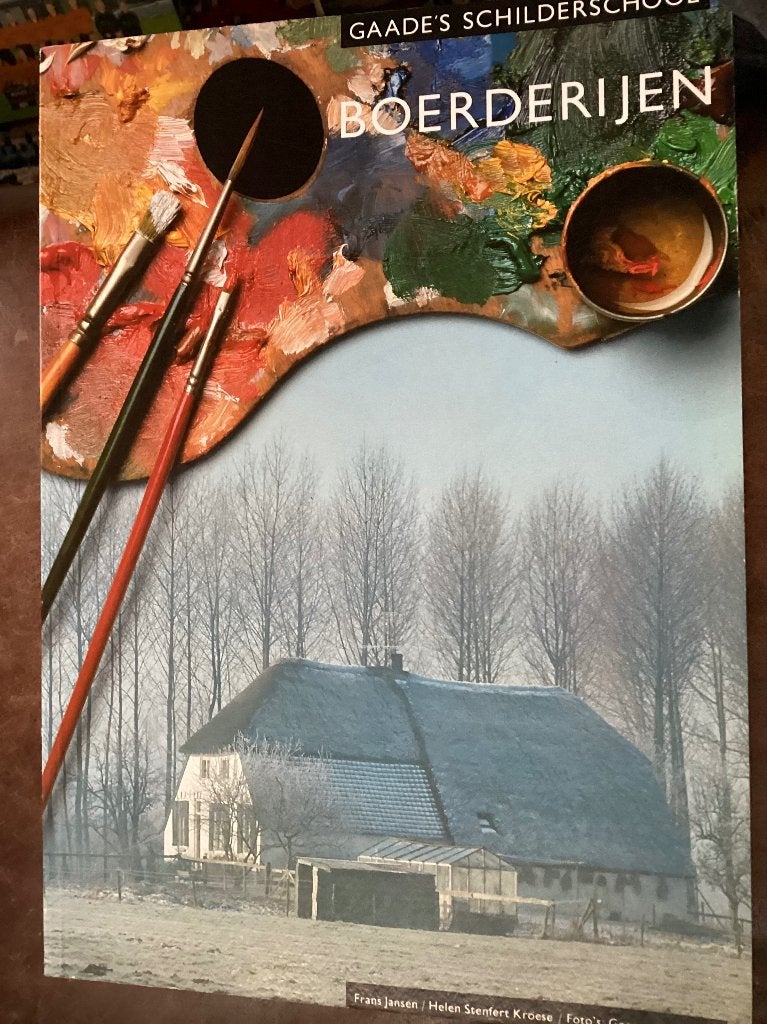 Gaade's Schilderschool: Boerderijen (Schilderboek), Hobby en Vrije tijd, Ophalen of Verzenden, Gebruikt, Overige typen