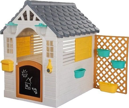 Dolu 3310 Garden Speelhuis met Accessoires 140x127x107.5cm, Kinderen en Baby's, Kunststof, Nieuw, Ophalen of Verzenden, Dolu