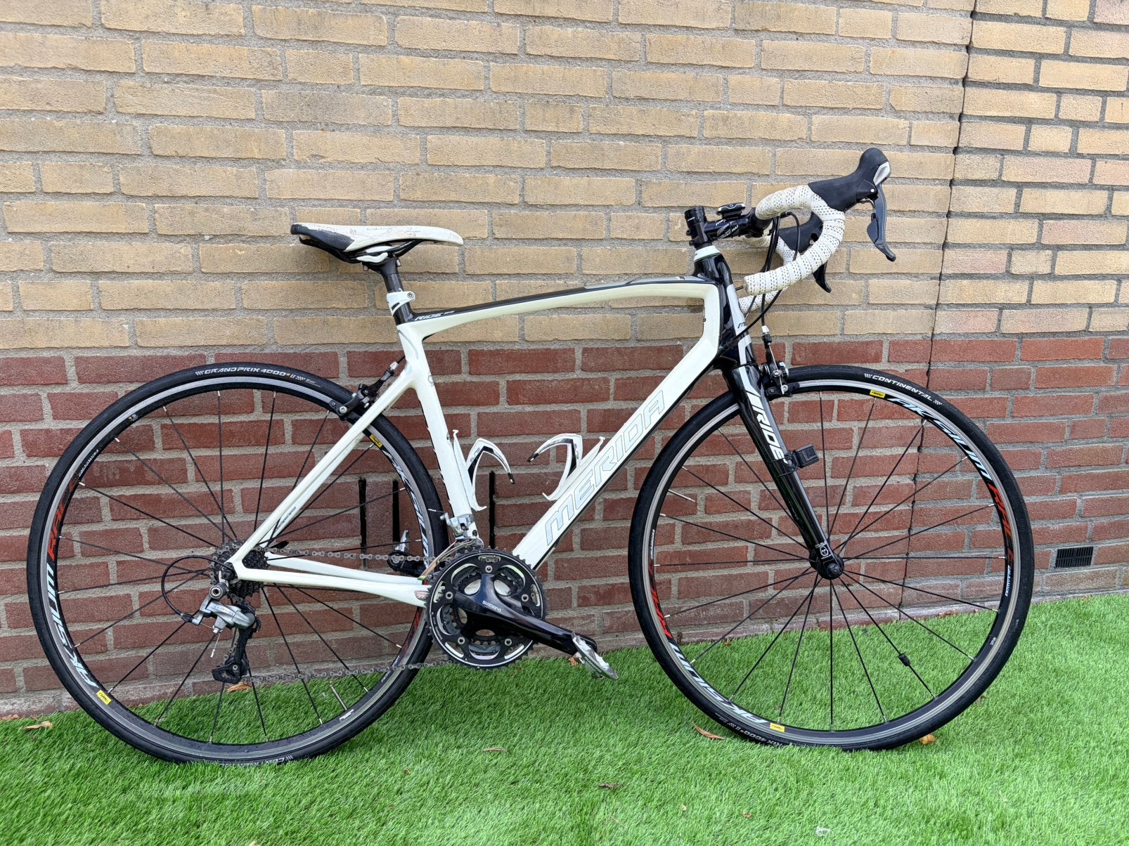 Mirida ride 95 carbon racefiets M/L - Ultegra, Fietsen en Brommers, Gebruikt, Carbon, Velgrem, Meer dan 20 versnellingen