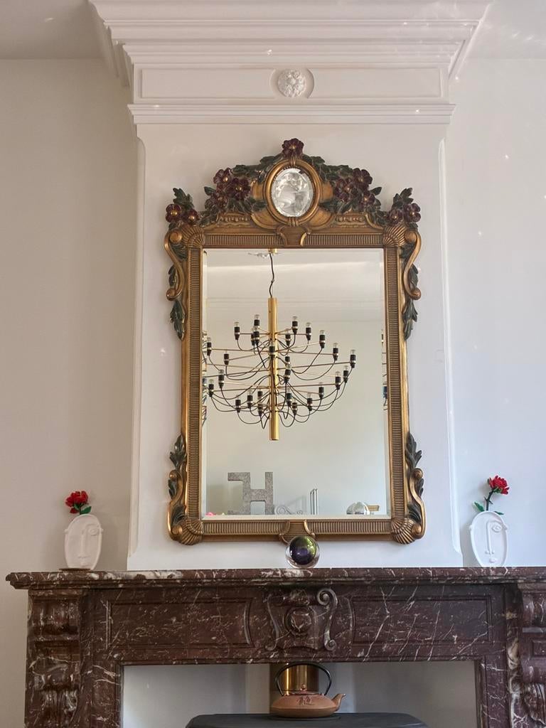 DeKnudt Trumeau spiegel - Klassiek en Elegant, Ophalen of Verzenden, Rechthoekig, 50 tot 100 cm, 150 tot 200 cm