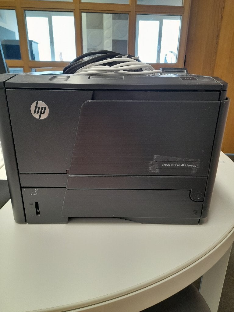 Printer HP LaserJet Pro 400 M401dne, Computers en Software, Printers, Hp, Zwart-en-wit printen, Gebruikt, Printer