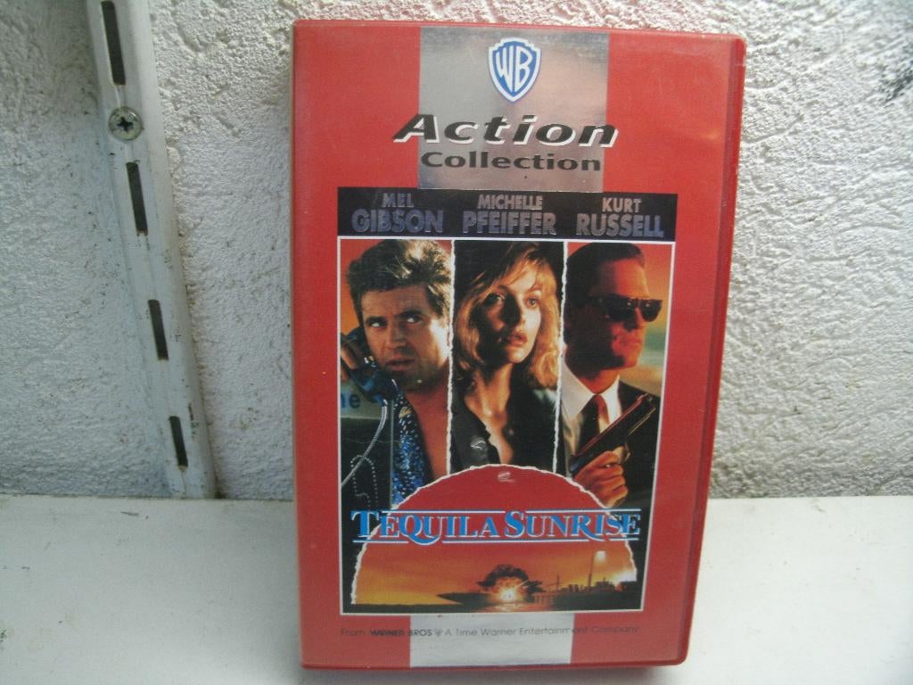 vhs 66b tequila sunrise, Alle leeftijden, Ophalen of Verzenden, Zo goed als nieuw, Actie en Avontuur