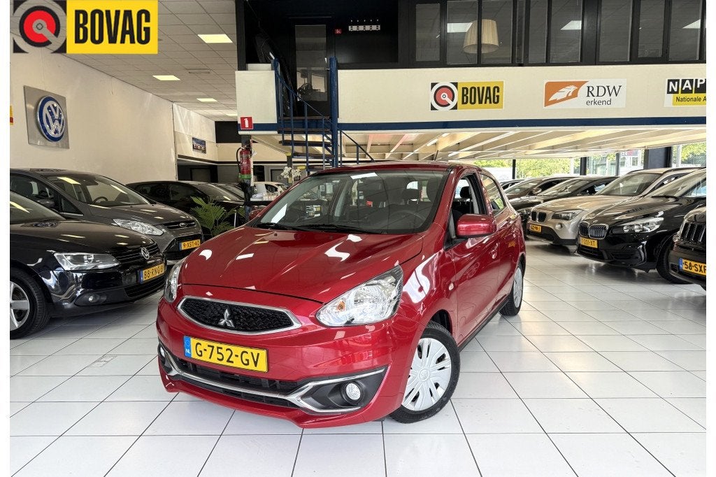 Mitsubishi Space Star 1.0 Cool Bovag Garantie Airco, Stof, Gebruikt, Euro 6, Start-stop-systeem
