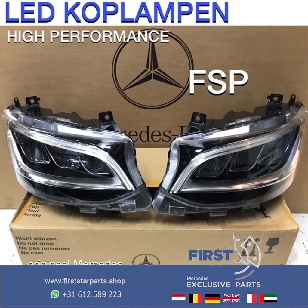 W907 W910 SPRINTER FULL LED High Performance KOPLAMPEN SET 2, Auto-onderdelen, Verlichting, Gebruikt, -, Ophalen of Verzenden