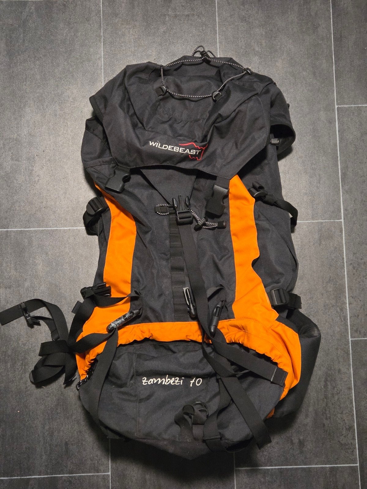 Wildebeast Zambezi 70 liter rugzak /backpack, Ophalen, Gebruikt, Rugzak