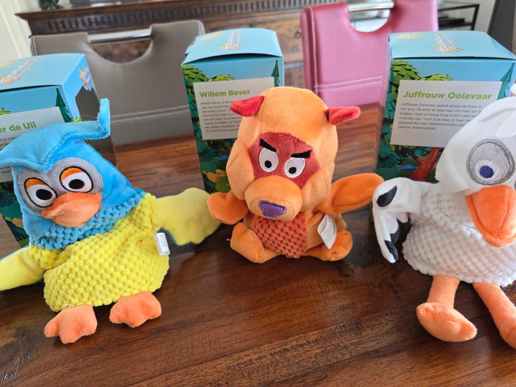 Fabeltjeskrant superzachte handpoppen (nieuw), Overige merken, Overige karakters, Overige typen, Nieuw