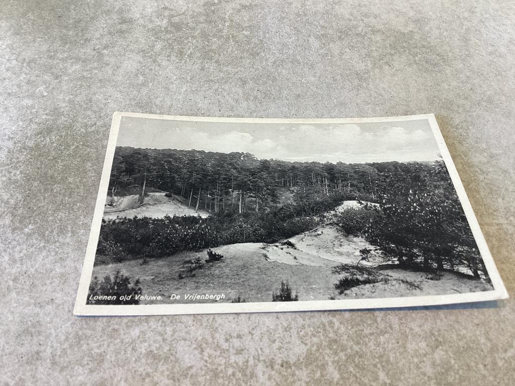 Loenen op de Veluwe.      De Vrijenbergh.   1941, Ophalen of Verzenden, 1940 tot 1960, Gelderland
