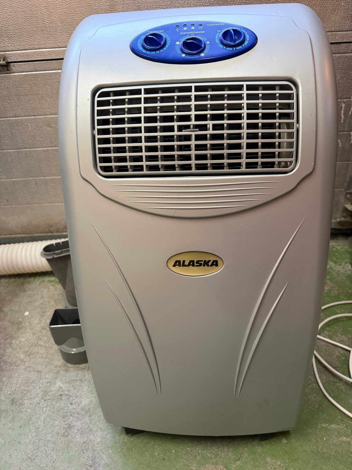 Alaska Mobiele Airco MAC 9000 - Koelen & Ontvochtigen, Witgoed en Apparatuur, Airco's, Ophalen, Gebruikt, Minder dan 60 m³, 3 snelheden of meer