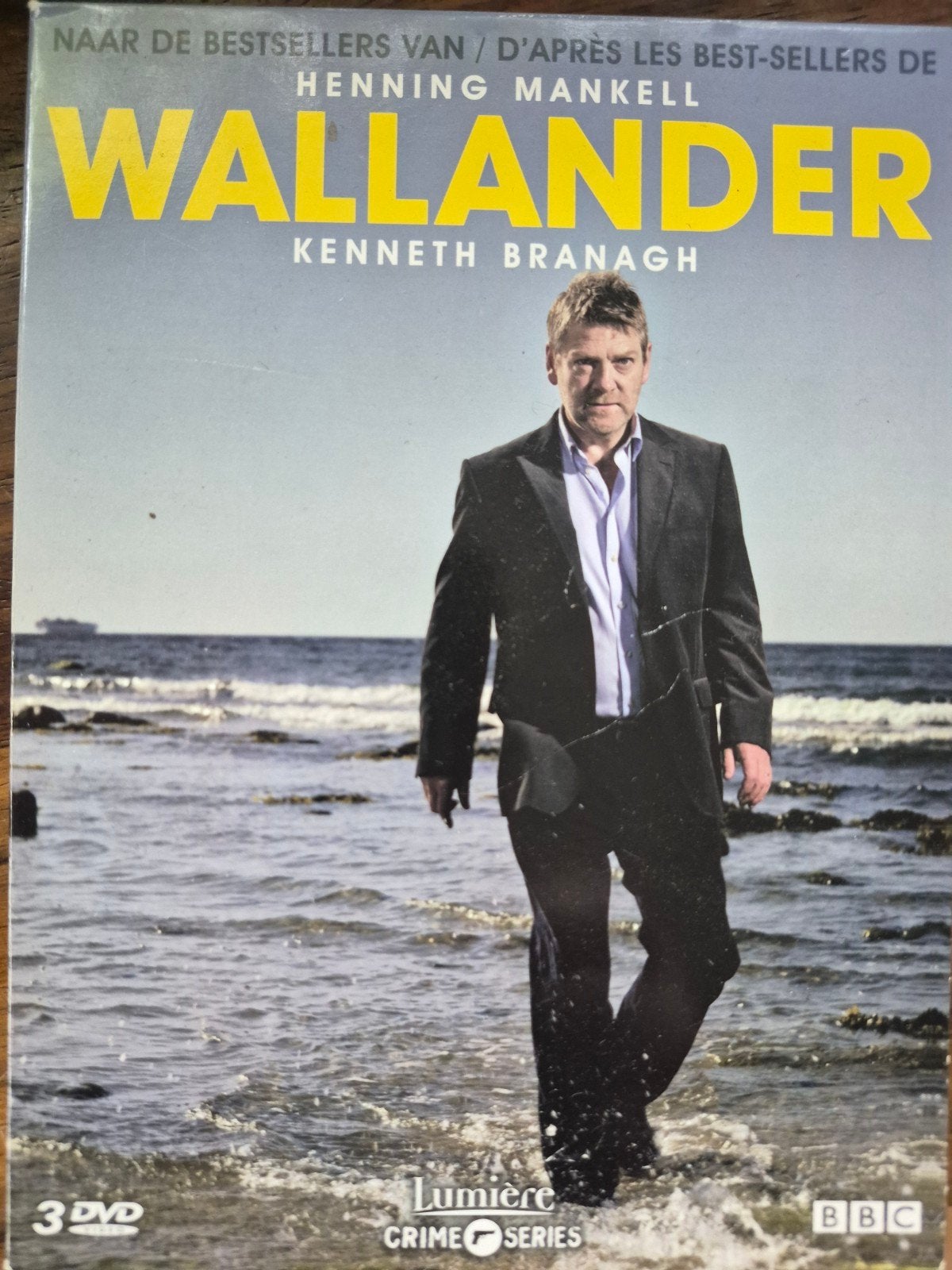 Wallander - Seizoen 1 (3 DVD's) met Kenneth Branagh, Psychologische thriller, Engels, Vanaf 16 jaar, Nederlands