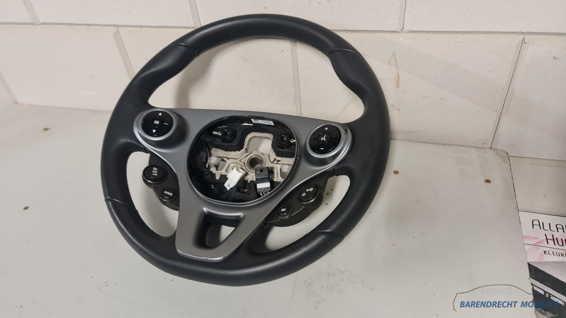 Stuurwiel leder Smart Forfour Fortwo W453 A4534600403 stuur, Auto-onderdelen, Interieur en Bekleding, Gebruikt, Mercedes-Benz AG