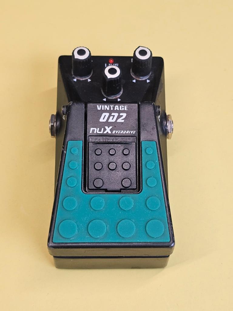 Nux OD2 Vintage Overdrive Pedal, Muziek en Instrumenten, Effecten, Gebruikt, Distortion, Overdrive of Fuzz, Ophalen of Verzenden