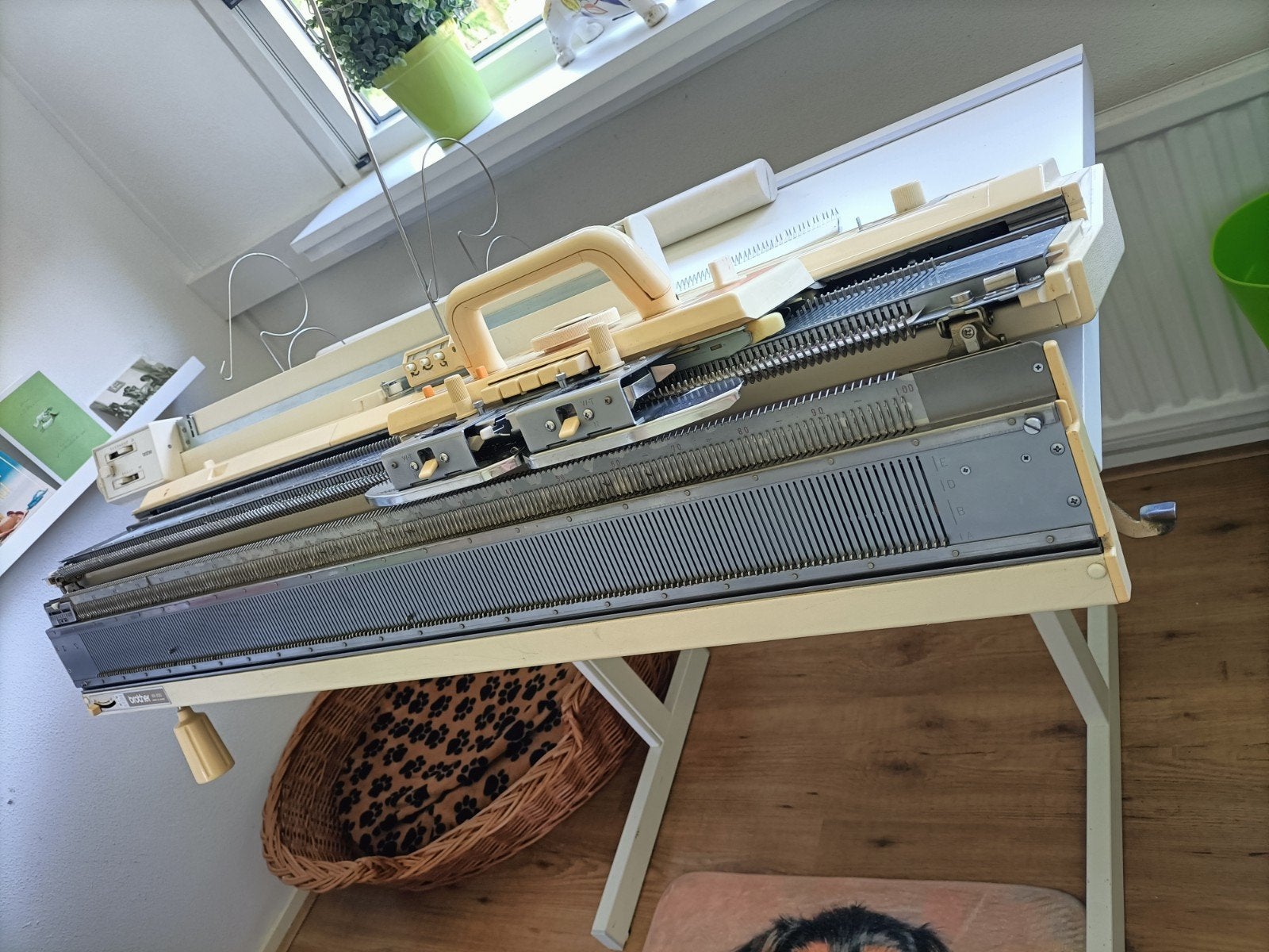 Brother KH 840 en KR 830 breimachine, Hobby en Vrije tijd, Ophalen, Gebruikt, Lockmachine, Brother