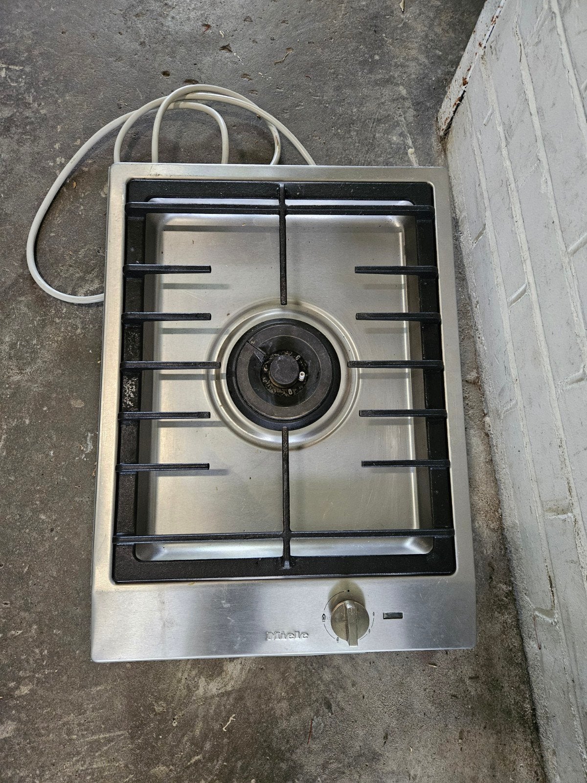 Miele CS 1021 G/NL Gas Kookplaat - Inbouw, Ophalen of Verzenden, Gebruikt, Inbouw, Gas