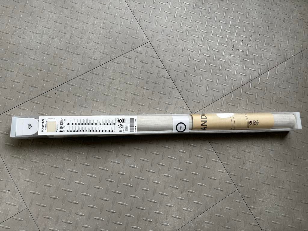 IKEA SANDVEDEL rolgordijn 60x195 cm, nieuw in verpakking, Huis en Inrichting, Stoffering | Gordijnen en Lamellen, Ophalen, Wit
