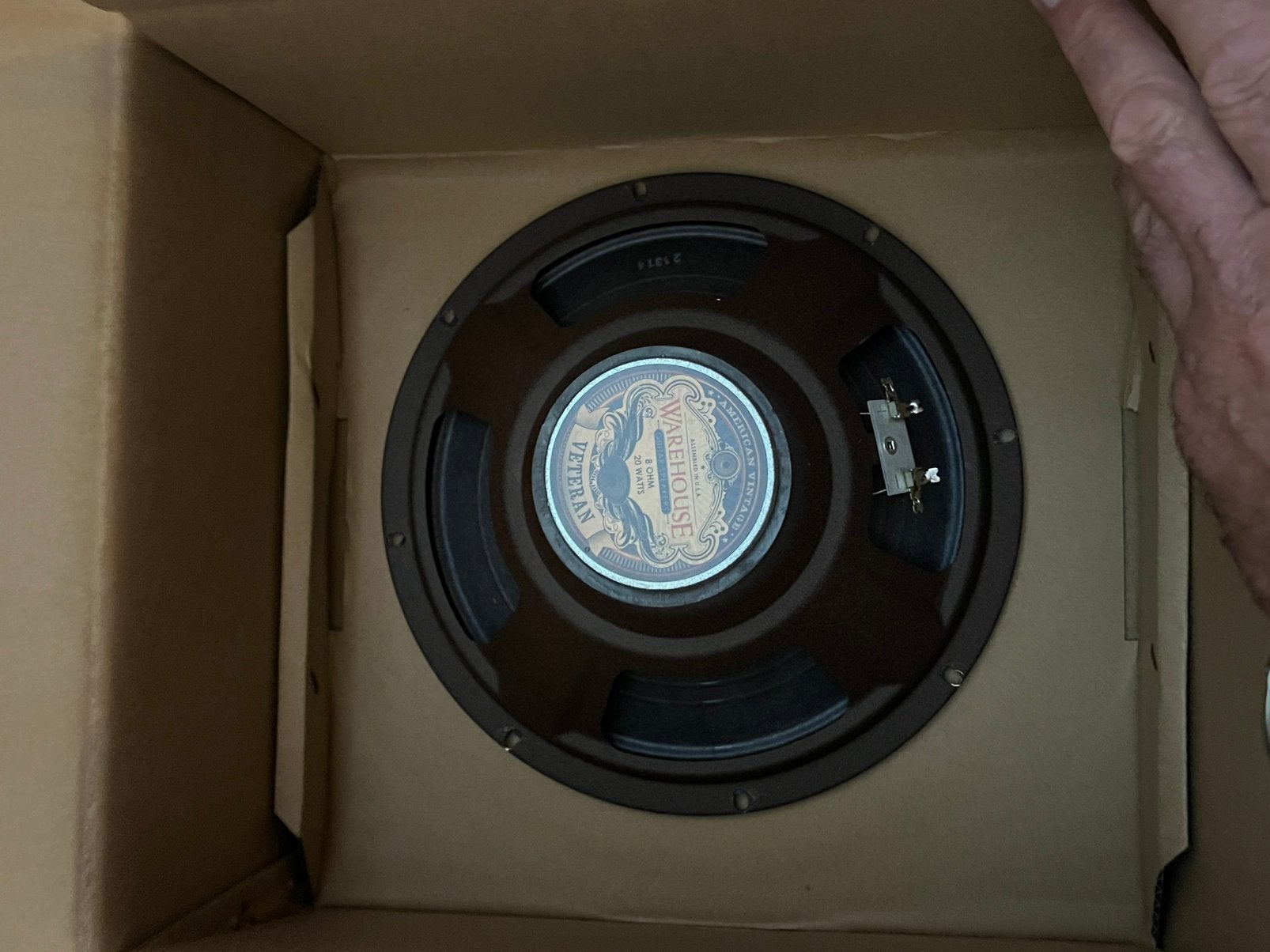 WGS Warehouse Veteran 10” 8 ohm 20W speaker, Ophalen of Verzenden, Zo goed als nieuw, Minder dan 50 watt