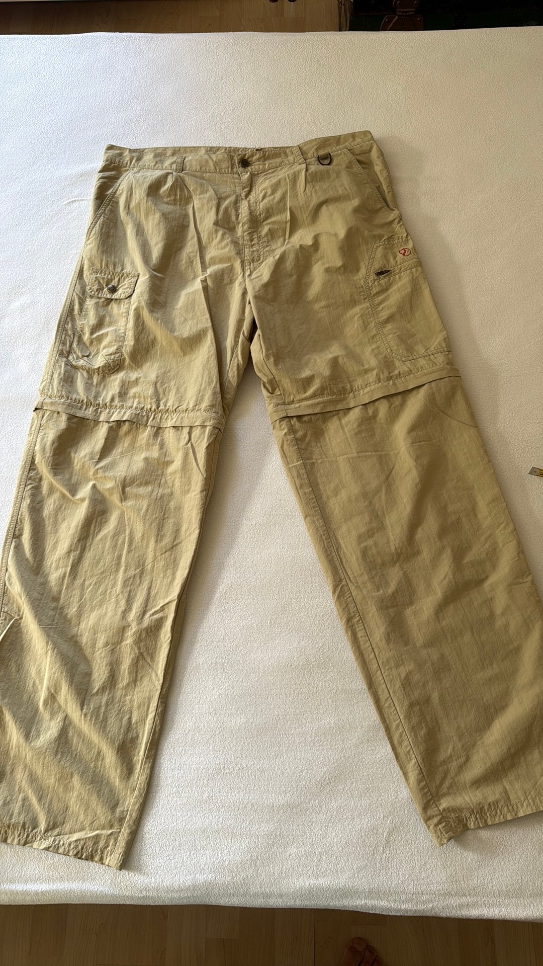 Fjallraven broek XL, Beige, Maat 46/48 (XL) of groter, Ophalen of Verzenden, Lang