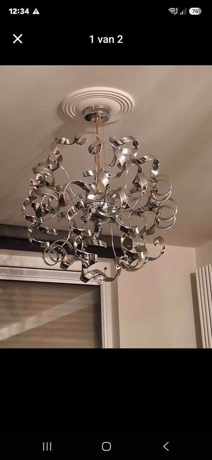 2 Plafond lampen, Ophalen of Verzenden, Nieuw, Design